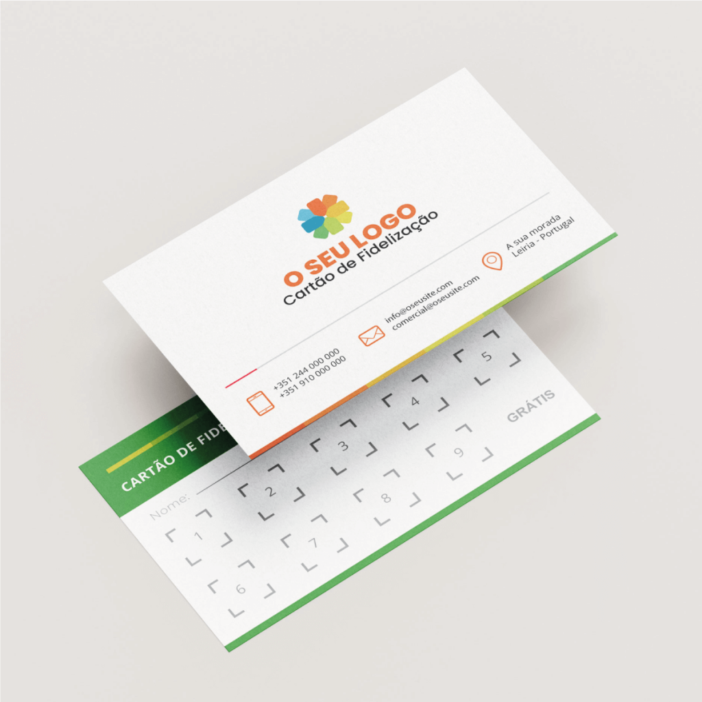 Cartão de Fidelização Cartão de Fidelização