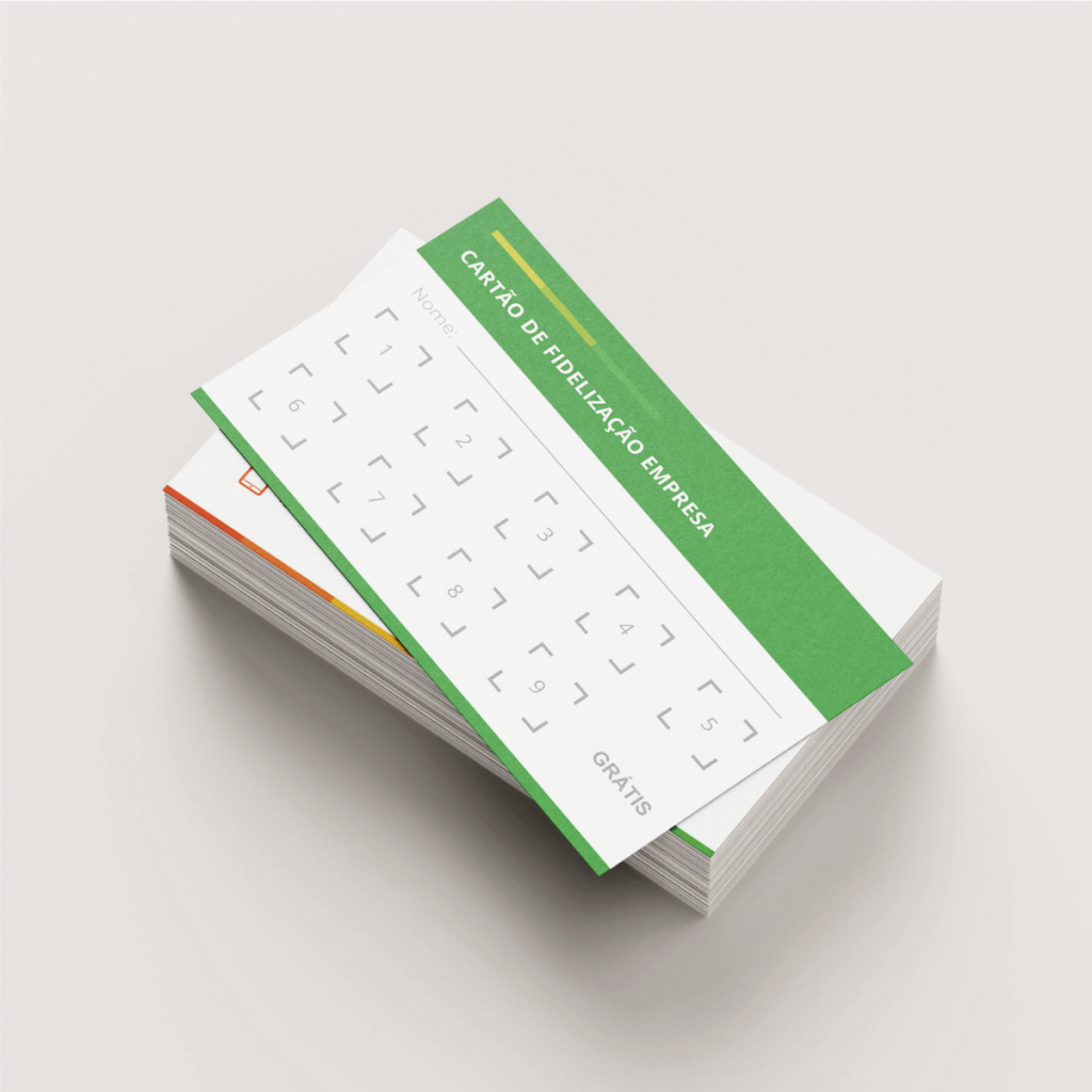 Cartão de Fidelização Cartão de Fidelização