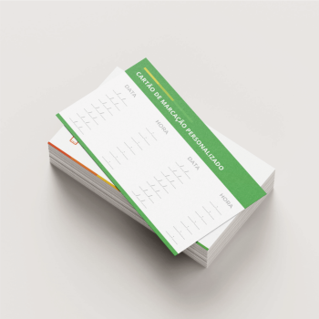 Cartão de Marcação